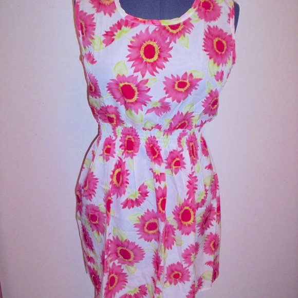 (5/$25‎ SALE ✅) Drunken Tango Sleeveless Smocked Waist Pullover Sundress  XXL - Picture 7 of 8